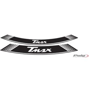 Puig Kit 8 Rim Strips T-Max C/White kuva