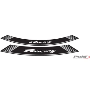 Puig Kit 8 Rim Strips Racing C/Silver kuva