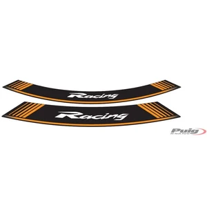 Puig Kit 8 Rim Strips Racing C/Orange kuva