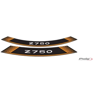 Puig Kit 8 Rim Strips Z750 C/Orange kuva