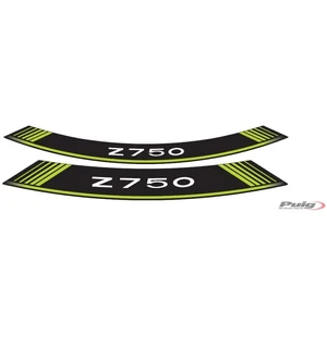 Puig Kit 8 Rim Strips Z750 C/Green kuva