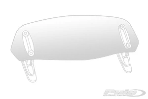 Puig Multiregulable Visor (Only Glass) Universal 230X90 kuva