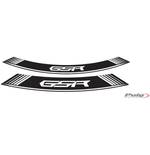 Puig Kit 8 Rim Strips Gsr C/White kuva