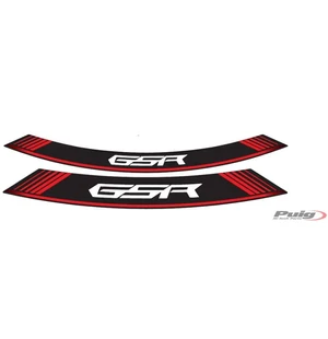 Puig Kit 8 Rim Strips Gsr C/Red kuva