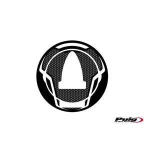 Puig Fuel Cap Cover Naked Aprilia C/Grey kuva