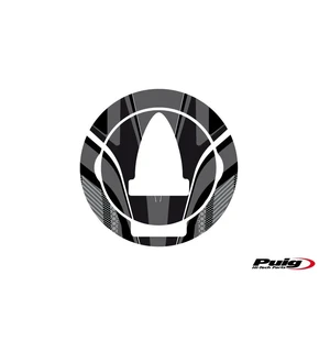 Puig Fuel Cap Cover Radical Aprilia C/Grey kuva