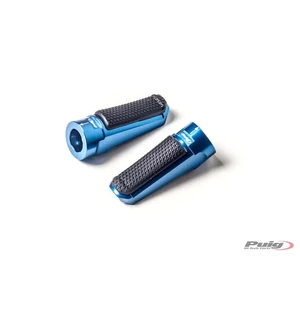 Puig Footpegs Racing+Rubber Rig/Left C/Blue kuva