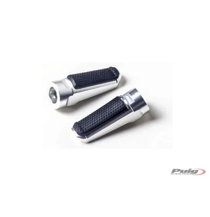 Puig Footpegs Racing+Rubber Rig/Left C/Silver kuva