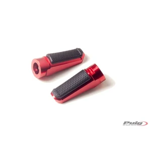 Puig Footpegs Racing+Rubber Rig/Left C/Red kuva