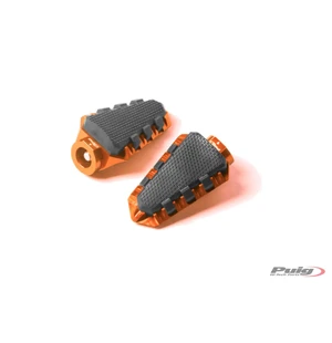Puig Footrests Hi-Tech Trail Right/Left C/Orange kuva