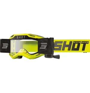 SHOT Ajolasit Iris 2.0 Solid Neon Keltainen Roll-Off Kiiltävä kuva