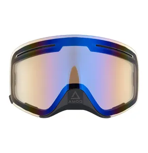 AMOQ Vision Vent+ Tuplalinssi Magnetic (Nenäsuojalla) - Sininen Peili kuva