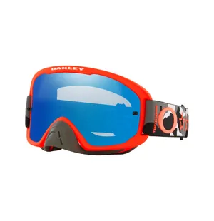 Oakley Goggles O Frame 2.0 Pro MX Tld Black Camo Black Ice Iridium kuva