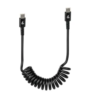 Optiline Usb-C to Usb-C 1M Recoile Cable 38707 kuva