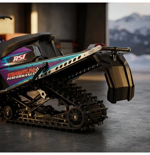 SPI Bakbåge Carbon Fiber Polaris Matryx 129-137" Machined Aluminum Rails 2022- image