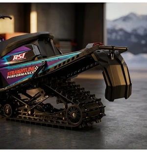 SPI Bakbåge Carbon Fiber Polaris Matryx 129-137" Black Coated Rails 2022- image