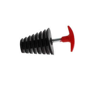 TMV PVC Exhaust Plug 4-Stroke - Red kuva