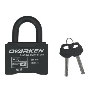 Qvarken Klass 3 Hänglås, 2 nycklar image