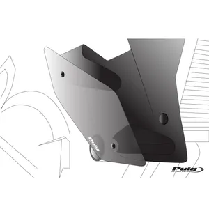 Puig Downforce Naked Side Spoilers Kawasaki Zh2 C/Green kuva