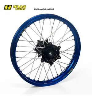 Haan wheel Tenere 700 21-1,85 BLACK HUB/BLUE RIM kuva