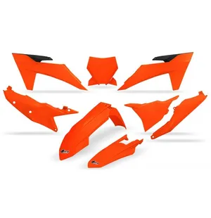 UFO Muovisarja 5-osainen KTM SX/SXF125-450 Neon Orange 23-24 kuva
