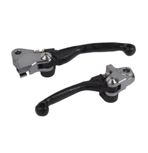 Polisport Pivot Lever Set CR125R/250R (04-07) Black (Pr) kuva