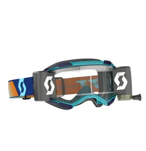 Scott Goggle Fury WFS royal blue/orange clear works kuva