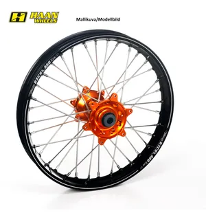 Haan wheel SX&SXF 23- 19-2,15 ORANGE HUB/A60 RIM kuva