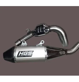 HGS Täysputkisto 4T new design KTM450SX-F FC450 MC450F 23-.. Grey Carbon kuva