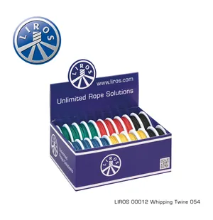Whipping Twine heavy waxed Mixed colours 1.5mm x 20m (20pcs) kuva
