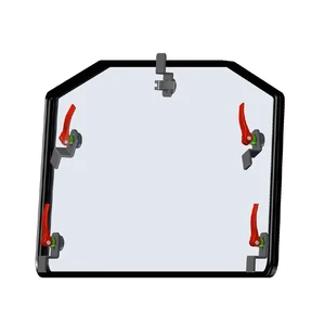 DFK Bakpanel komplett Can-Am Defender/Traxter 2020-2024 image