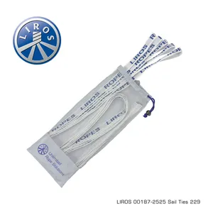 Sail Ties white 25mm x 2m LIROS Logo kuva