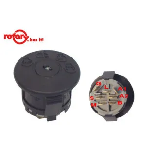 Rotary Virtalukko, 7-liit., (avain 31-11219), Husqvarna / Jonsered / Partner kuva