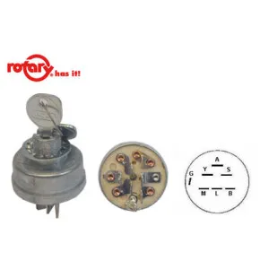 Rotary Virtalukko, 7-liit., Husqvarna, Jonsered / Partner / MTD / Murray kuva