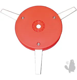 Tecomec Teräleikkuri / Leikkuupää Pro-Trim Ø 300mm / Ø 19mm Muoviterällä kuva