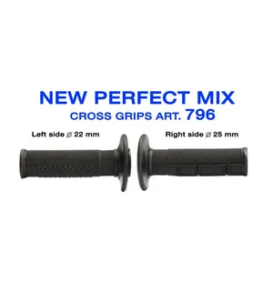 Progrip Tupet 796, musta, 22/25mm kuva