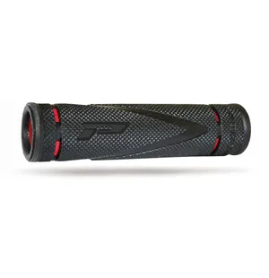 Progrip Tupet 838, punainen/musta, 125 mm, 22/22mm kuva