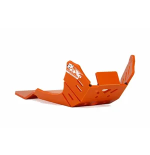 AXP Xtrem HDPE Skid Plate Orange KTM 125SX/125XC 23- kuva