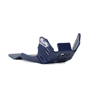 AXP Xtrem HDPE Skid Plate Blue Husqvarna TC125 23- / TE125/TE150 24- kuva