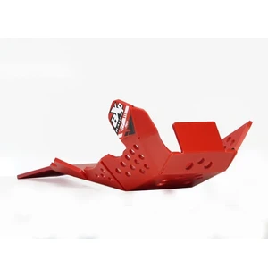 AXP Xtrem HDPE Skid Plate Red Honda CRF250R/CRF250RX/CRF300RX 22- kuva