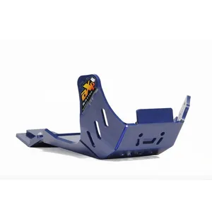 AXP Xtrem HDPE Skid Plate Blue Husqvarna FC450/FX450 23- / FE450/FE501 24- kuva