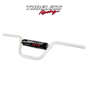 Timeless Ohjaustanko, PitBike, Valkoinen, Alumiini, l. 750mm k. 185mm kuva