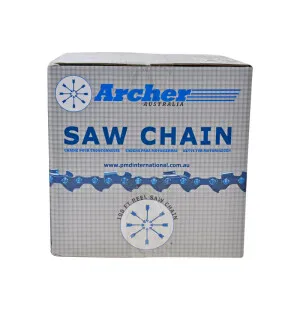 Archer Sågkedja, 0.325" - 1,3mm - 100 Jalkaa - Rulla, Semi-Chisel leikkuuhamp. image