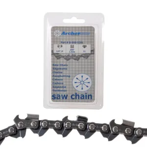 Archer Sågkedja, 0.325" - 1,5mm - 64L , Semi-Chisel sågtänder kuva