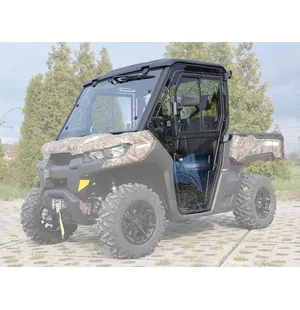 DFK Komplett värmehytt med torkare/spolning Can-Am Defender/Traxter 2016-2019 image