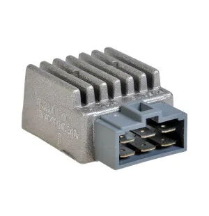 Forte Jännitteensäädin, 6-liit., Harmaa, Derbi Senda 05- kuva