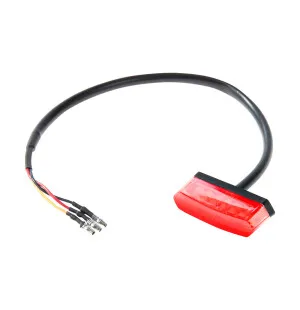 Forte Takavalo, Mini, Punainen lasi, Led, E-hyv. kuva