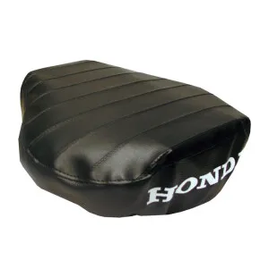 Forte Istuinsuoja, Musta, Honda Z50 Monkey 87- , (Kuminauhakiristys) kuva