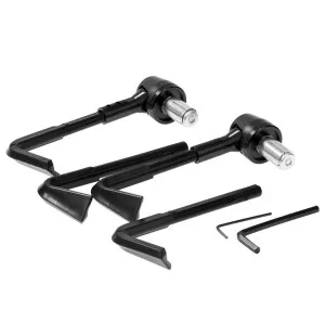 Forte Vipusuojapari, Musta, (ohjastangon sisä Ø 12,5 & 16mm) kuva