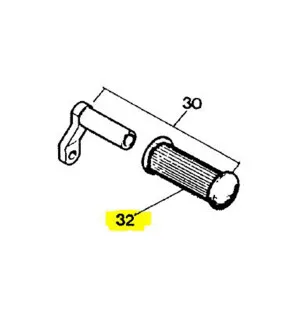 Fotstödsgummi, Tunturi image